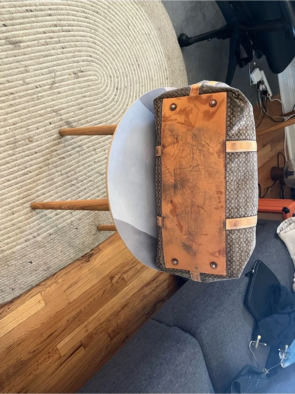 Authentic Coach vintage y2k xl tote